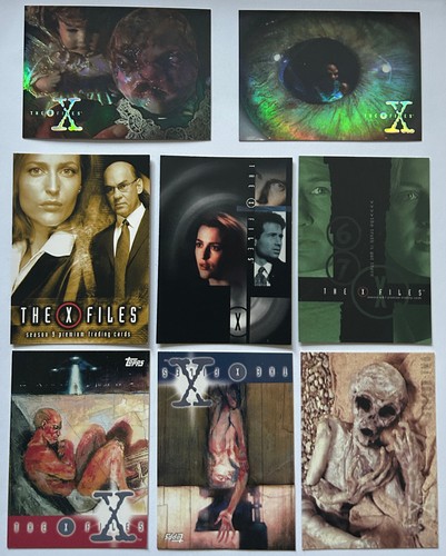 The files trading cards - the,