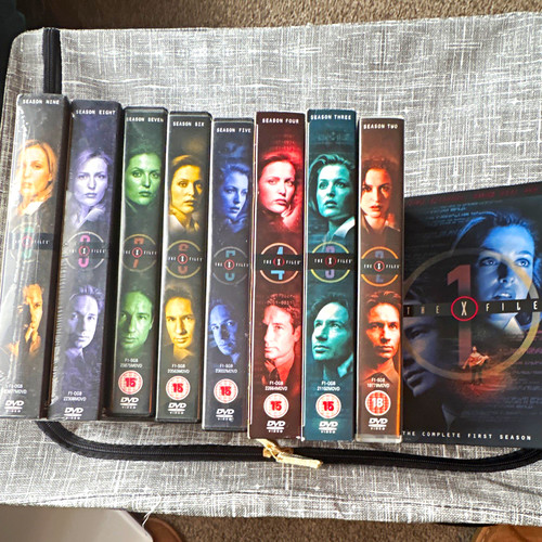 The files dvd seasons - 1-9, tv